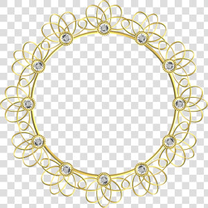 Golden Leaf Circle Badge   Wreath Hand Drawn Png Vector Free  Transparent Png