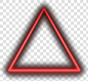 Triangle Transparent Neon   Red Triangle Png Transparent  Png Download