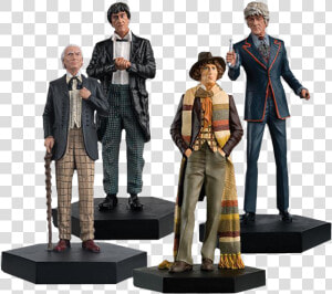 1st  2nd 3rd  amp  4th Doctors Regeneration 1 21st Scale   Figurine  HD Png Download