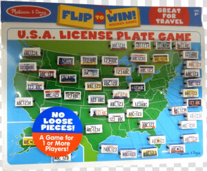 Licence Plate Game Usa  HD Png Download