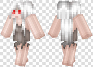 Transparent Ghast Png   Ghast Girl Minecraft Skin  Png Download