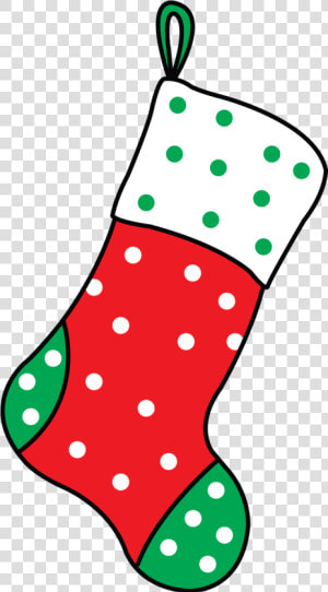 Stocking Vector Simple   Draw A Christmas Stocking  HD Png Download