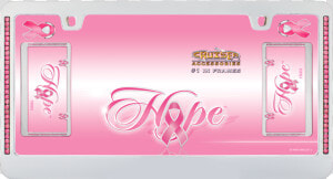 Breast Cancer License Plate Frames  HD Png Download