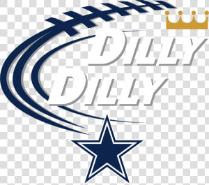 Dilly Dilly Women S Crew Neck Sweater   Vector Dallas Cowboys Logo  HD Png Download