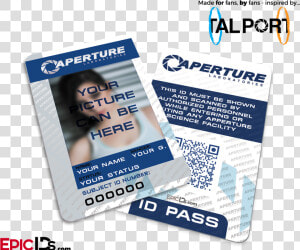 Portal Inspired Aperture Labs Personalized   Flyer  HD Png Download