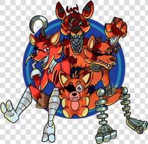 Foxy Family Picture By Halfway To Insanity   Foxy  39 s Family Fan Art  HD Png Download