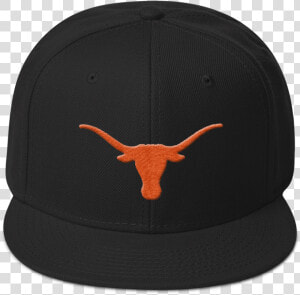 Snapback Hat With 3d Puff Logo   Texas Longhorns  HD Png Download