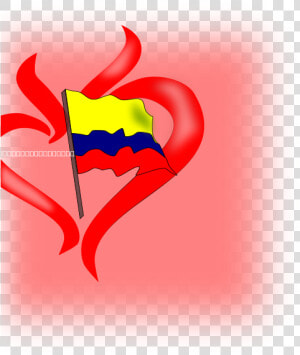 Colombia Pasion Svg Clip Arts   Heart  HD Png Download