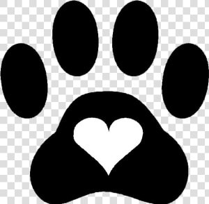 Pet Friendly Apartment Homes   Dog Paw Print With Heart  HD Png Download