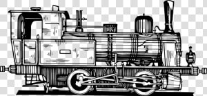 Rolling Stock land Vehicle steam Engine   Locomotive Clipart  HD Png Download