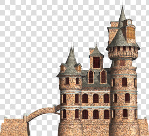  castle  fort  building  foreground  background   Castle  HD Png Download