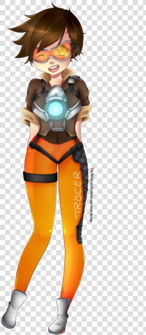 Tracer Overwatch Png   Overwatch Dva Tracer Fanart  Transparent Png