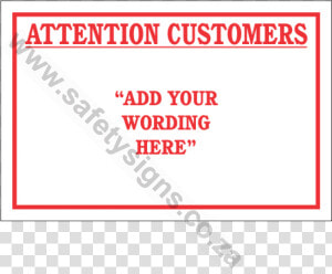 Transparent Attention Sign Png   Graduation Open House Invitations  Png Download