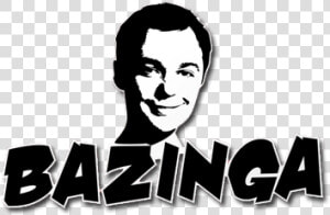  bigbangtheory  sheldon  cooper  bazinga   Sheldon Bazinga  HD Png Download