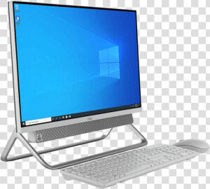 Dell Inspiron 24 5490 Touch All In One   Computer Keyboard  HD Png Download