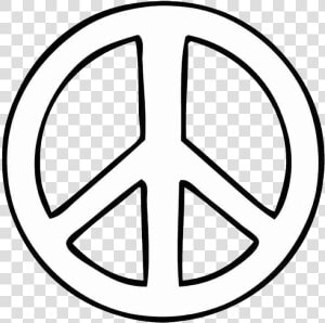 Peace Symbol Png   Peace Symbol Outline  Transparent Png