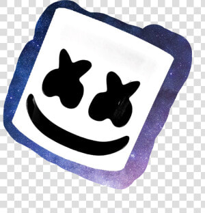  freetoedit  marshmello  galaxy   Qr Code Marshmello Mii  HD Png Download