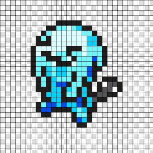 Perler Bead Wobbuffet  HD Png Download