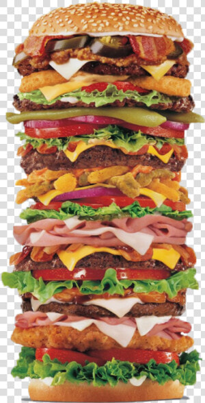 Huge Burger Food Kitchen   Dagwood Sandwich  HD Png Download