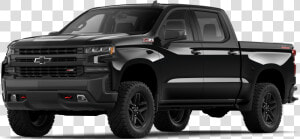 Black Gba Front Lt Trail Boss View  2019 Chevrolet   Chevrolet Silverado 2019 Negra  HD Png Download