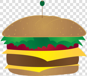 Cheeseburger  Burger  Fastfood  Food  Beef  Lunch  HD Png Download