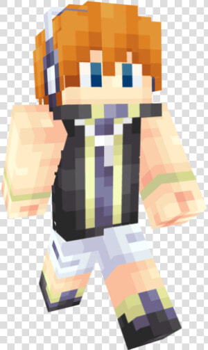 Neku Anime Minecraft Skin  HD Png Download