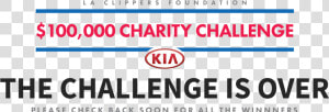 La Clippers Foundation Charity Challenge  HD Png Download