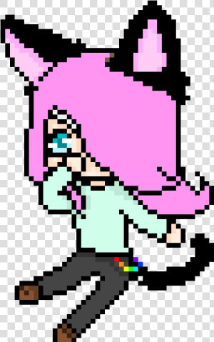 Pixel Art Kawaii Chan Clipart   Png Download   Kawaii Chan Pixel Art  Transparent Png