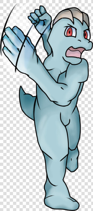 Machop Used Karate Chop By Gazizaty   Cartoon  HD Png Download