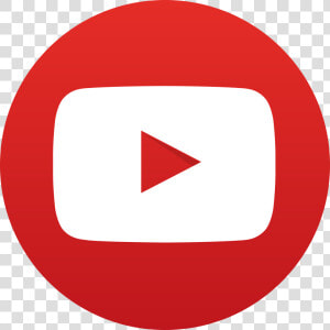 Youtube Play Button Circular   Youtube Round Logo Transparent  HD Png Download