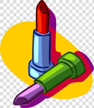 Vector Illustration Of Lipstick Cosmetic Beauty Product  HD Png Download