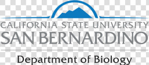 Department Of Biology   California State University  San Bernardino  HD Png Download