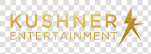 Kushner Lockup Gold Transparent   Tan  HD Png Download