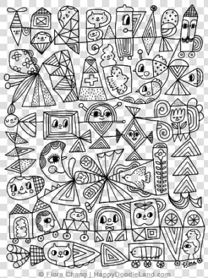 Faces And Lines © Flora Chang  HD Png Download