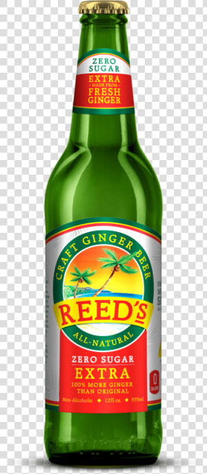 Reed  39 s Zero Sugar Ginger Beer  HD Png Download