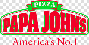 Papa Johns America Pizza Png Logo   Papa John  39 s Logo Png Vector  Transparent Png