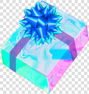 Holodaze Holo Holographic Present Box   Internet Meme  HD Png Download