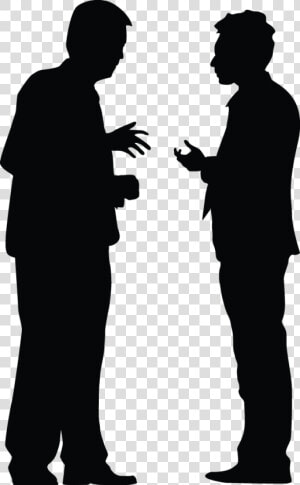 Business Meeting Silhouette   Meeting Silhouette Png  Transparent Png