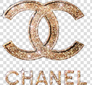  chanel  logo  gold   Gold Chanel Logo Transparent  HD Png Download