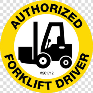 Authorized Forklift Driver Hard Hat Emblem   Certified Forklift Operator Transparent  HD Png Download