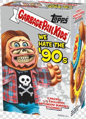 2019 Gpk 1 We Hate The 90s Value Box Src Https   Garbage Pail We Hate The 90s  HD Png Download