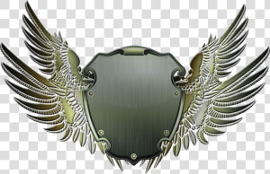 Shield With Wings Png   Shield And Wings Png  Transparent Png