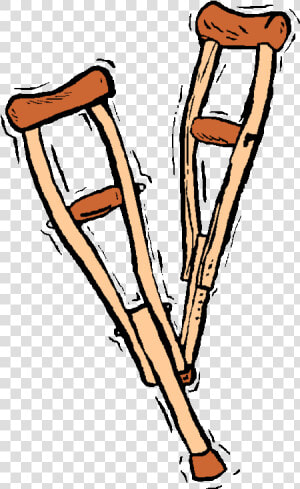 Crutches For Walking Clipart   Png Download  Transparent Png