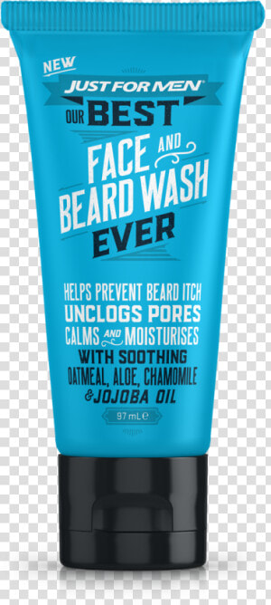 Just For Men Beard And Face Wash  HD Png Download