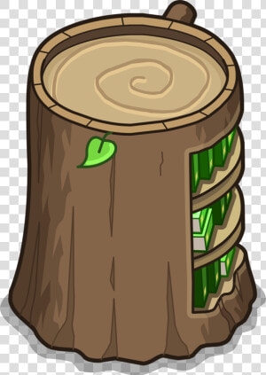 Stump Bookcase Sprite   Tree Stump  HD Png Download