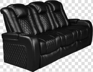 Picture Of Pinnacle Black Sofa W phr Title Picture   Recliner  HD Png Download