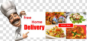 Transparent Food Delivery Clipart   Pizza Free Home Delivery Logo  HD Png Download