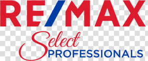 Re Max Select Professionals  HD Png Download