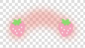  blush  pink  soft  uwu  strawberry  strawberries  overlay   Strawberry  HD Png Download