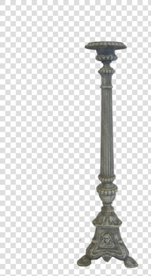 Candlestick Png  038 Cast Iron Candlestick   Antique  Transparent Png